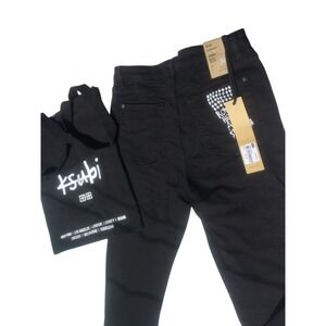 Ksubi Women's  High Waisted  Jeans Jet Black 30 NWT